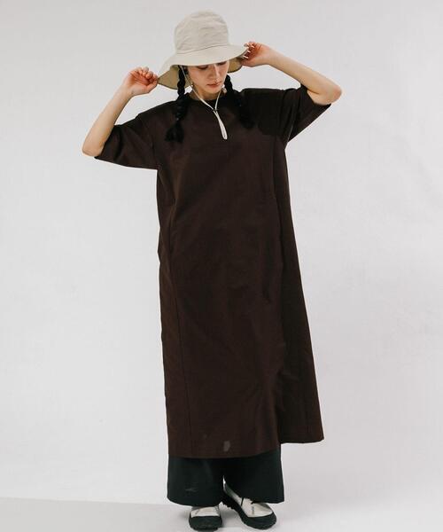 EKAL(エカル)の「『吸水速乾/通気性/軽量』DOT AIR ONEPIECE(ワンピース・レディース・ブラック/ブラウン/チャコールグレー/オレンジ系その他・ONE)」の17枚目の写真