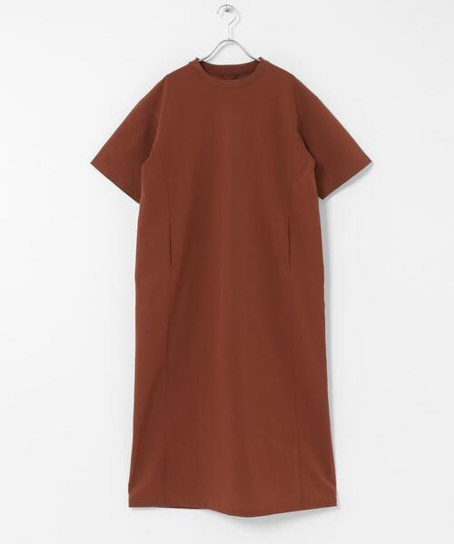 EKAL（エカル）の「『吸水速乾/通気性/軽量』DOT AIR ONEPIECE（ワンピース・レディース・ブラック/ブラウン/チャコールグレー/オレンジ系その他・ONE）」の9枚目の写真