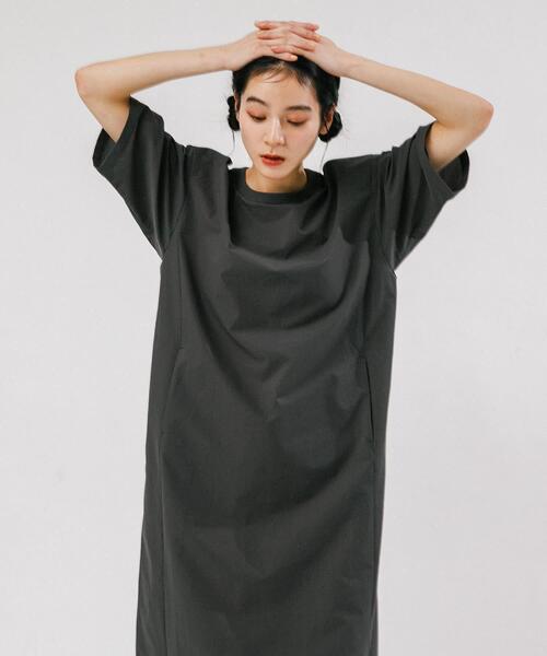 EKAL（エカル）の「『吸水速乾/通気性/軽量』DOT AIR ONEPIECE（ワンピース・レディース・ブラック/ブラウン/チャコールグレー/オレンジ系その他・ONE）」の13枚目の写真