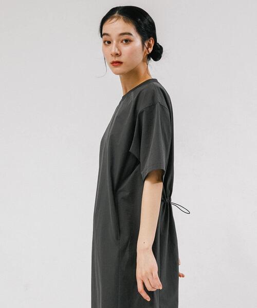 EKAL（エカル）の「『吸水速乾/通気性/軽量』DOT AIR ONEPIECE（ワンピース・レディース・ブラック/ブラウン/チャコールグレー/オレンジ系その他・ONE）」の14枚目の写真