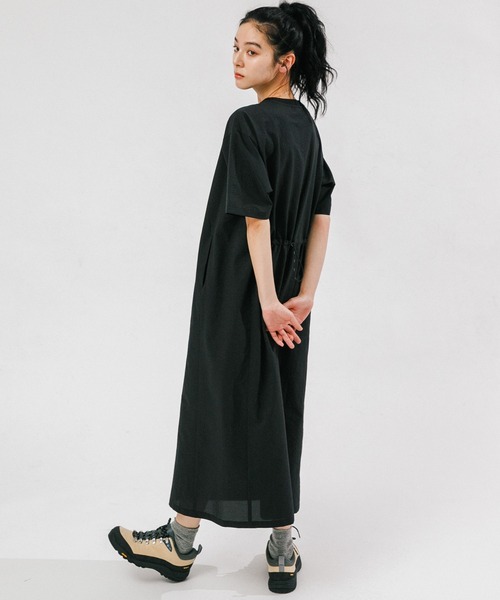 EKAL（エカル）の「DOT AIR ONEPIECE（ワンピース・レディース・ブラック/ブラウン/チャコールグレー/オレンジ系その他・ONE）」の2枚目の写真