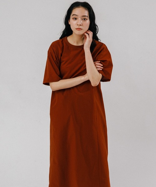 EKAL（エカル）の「DOT AIR ONEPIECE（ワンピース・レディース・ブラック/ブラウン/チャコールグレー/オレンジ系その他・ONE）」の7枚目の写真