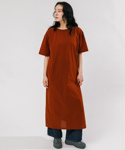 EKAL（エカル）の「DOT AIR ONEPIECE（ワンピース・レディース・ブラック/ブラウン/チャコールグレー/オレンジ系その他・ONE）」の8枚目の写真