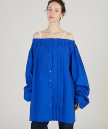 crinkle crinkle crinkle | 【crinkle crinkle crinkle】multiway grandpa shirts skirt/マルチウェイグランパシャツスカート(スカート)