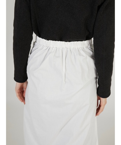 crinkle crinkle crinkle（クリンクルクリンクルクリンクル）の「【crinkle crinkle crinkle】multiway grandpa shirts skirt/マルチウェイグランパシャツスカート（スカート・レディース・ブルー/ホワイト・FREE）」の10枚目の写真