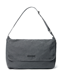 NOMANUAL（NOMANUAL）の「WASHED CANVAS CROSS BAG - WASHED CHARCOAL（メッセンジャーバッグ）」