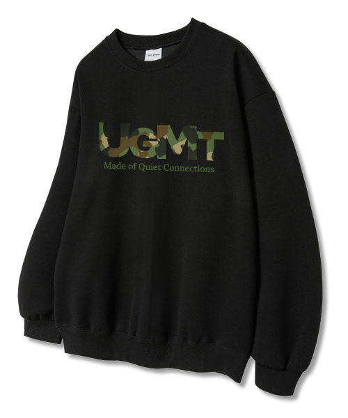 Union Garments(ユニオンガーメンツ)の「メイドオブ 裏毛 スウェットシャツ ブラック(スウェット・レディース・その他・L/XL/XXL)」の1枚目の写真