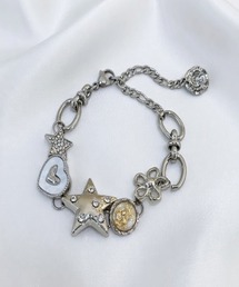 1004ST（イチマルマルヨンエスティー）の「シルバー チェーン パール ブレスレット（ブレスレット）」