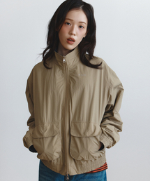 SUNLIT（サンリット）の「リバーシブルポケットトラックジャケット（ベージュ）（MA-1）」
