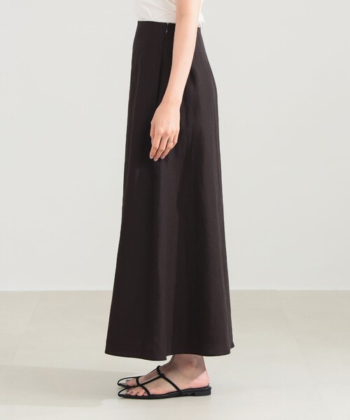 Demi-Luxe BEAMS(デミルクス ビームス)の「シンプル リネン スカート .M(スカート・レディース・ベージュ/ブラウン系その他/ブルー系その他・38/36)」の18枚目の写真