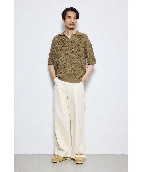 AZUL by moussy(アズールバイマウジー)の「引き揃え天竺タンクトップ(タンクトップ・メンズ・ブラック/ホワイト/グレー・MEDIUM/LARGE)」の5枚目の写真