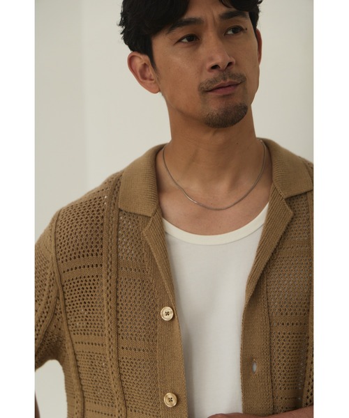 AZUL by moussy(アズールバイマウジー)の「引き揃え天竺タンクトップ 春服 夏服 秋服 インナー ノースリーブトップス(タンクトップ・メンズ・ブラック/ホワイト/グレー・MEDIUM/LARGE)」の22枚目の写真