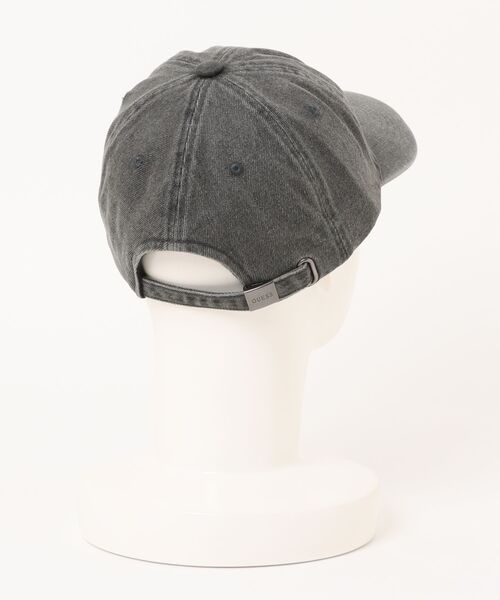Guess（ゲス）の「【GUESS】ゲス　ロゴ　ベースボールキャップ（キャップ・レディース・グレー/ブルー系その他・FREE）」の3枚目の写真