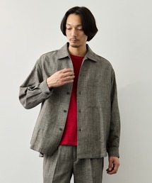 【CITY TOKYO】Hemp linen オーバーシャツ