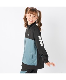 repipi armario（レピピ アルマリオ）の「repipi armario レピピアルマリオ ジャージジャケット バイカラー ロゴ（ジャージ）」