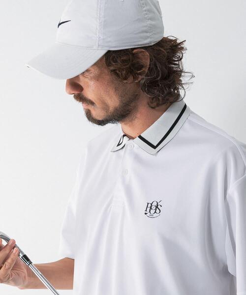 URBAN RESEARCH Sonny Label(アーバンリサーチサニーレーベル)の「OOPS 吸水速乾ラインポロシャツ(ポロシャツ・メンズ・オフホワイト/ネイビー・X-LARGE/MEDIUM/LARGE)」の3枚目の写真