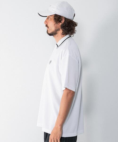 URBAN RESEARCH Sonny Label(アーバンリサーチサニーレーベル)の「OOPS 吸水速乾ラインポロシャツ(ポロシャツ・メンズ・オフホワイト/ネイビー・X-LARGE/MEDIUM/LARGE)」の16枚目の写真