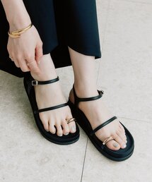 RIVE DROITE | 【R.good（アールドットグッド）】メタルリングサンダル(サンダル)