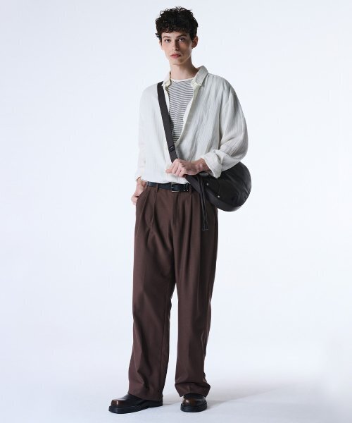MAISON MINED(メゾンミネド)の「LEATHER SADDLEBAG BLACK(メッセンジャーバッグ・レディース・その他・FREE)」の12枚目の写真
