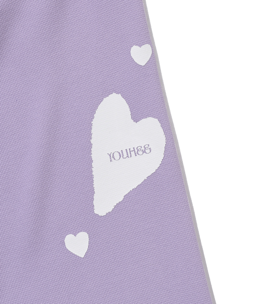 YOUHEE（ユヒ）の「GRAPHIC WAFFLE SWEAT PANTS_PURPLE（スウェットパンツ・レディース・その他・FREE）」の10枚目の写真