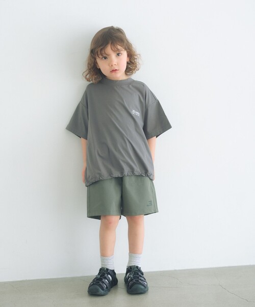 green label relaxing(グリーンレーベルリラクシング)の「アクティブ ショーツ / キッズ 100cm-160cm(カーゴパンツ・キッズ・オリーブ/ブラック/コバルトブルー・120cm/150cm/130cm/160cm/110cm/140cm/100cm)」の18枚目の写真