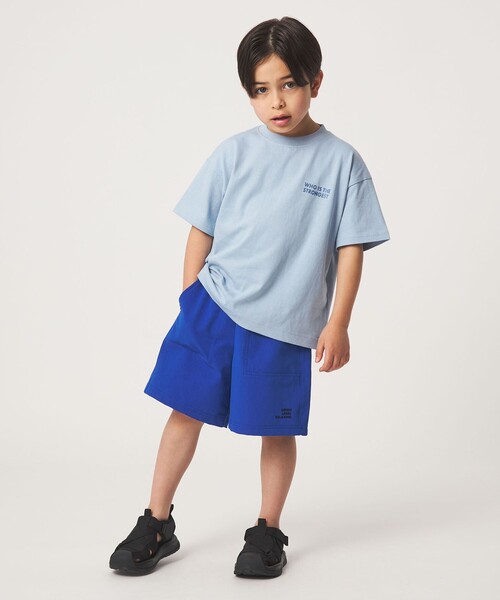 green label relaxing(グリーンレーベルリラクシング)の「アクティブ ショーツ / キッズ 100cm-160cm(カーゴパンツ・キッズ・オリーブ/ブラック/コバルトブルー・120cm/150cm/130cm/160cm/110cm/140cm/100cm)」の20枚目の写真