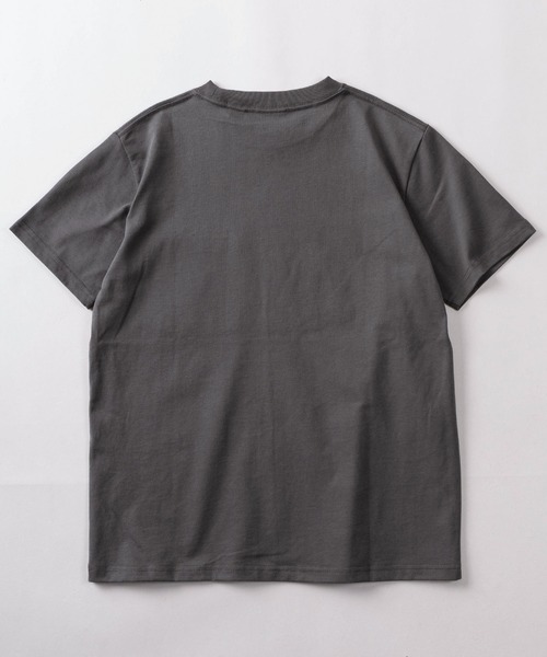 Goodwear(グッドウェア)の「【75】【Goodwear/グッドウェア】ヘビーウェイト USAコットン 吸水速乾 接触冷感 無地 ポケット クルーネック 半袖Tシャツ/レギュラーシルエット(Tシャツ/カットソー・メンズ・グレー/ブラック/カーキ/ホワイト/ネイビー・S/M/L/XL)」の7枚目の写真