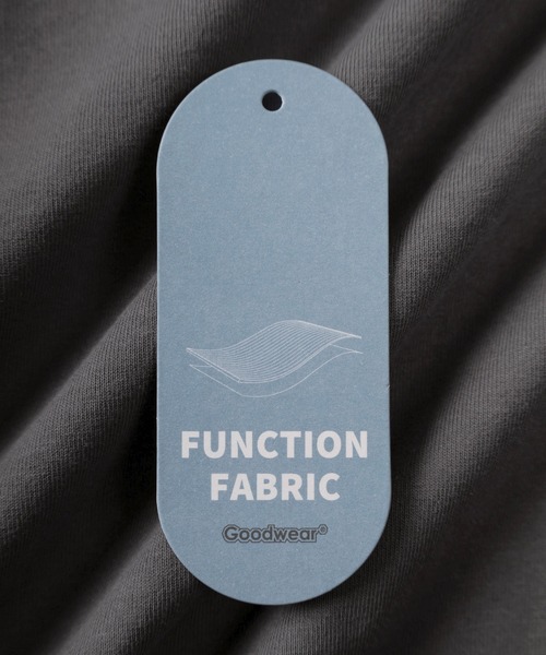 Goodwear(グッドウェア)の「【75】【Goodwear/グッドウェア】ヘビーウェイト USAコットン 吸水速乾 接触冷感 無地 ポケット クルーネック 半袖Tシャツ/レギュラーシルエット(Tシャツ/カットソー・メンズ・グレー/ブラック/カーキ/ホワイト/ネイビー・S/M/L/XL)」の13枚目の写真