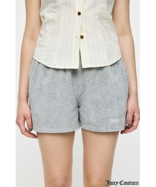 MOUSSY（マウジー）の「JC TERRY CLOTH ショートパンツ（その他パンツ・レディース・ピンク/グレー/ネイビー・2/1）」の2枚目の写真