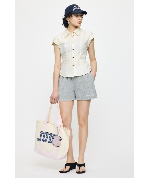 MOUSSY（マウジー）の「JC TERRY CLOTH ショートパンツ（その他パンツ・レディース・ピンク/グレー/ネイビー・2/1）」の5枚目の写真