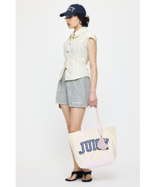 MOUSSY（マウジー）の「JC TERRY CLOTH ショートパンツ（その他パンツ・レディース・ピンク/グレー/ネイビー・2/1）」の6枚目の写真