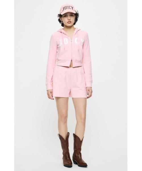 MOUSSY（マウジー）の「JC TERRY CLOTH ショートパンツ（その他パンツ・レディース・ピンク/グレー/ネイビー・2/1）」の15枚目の写真