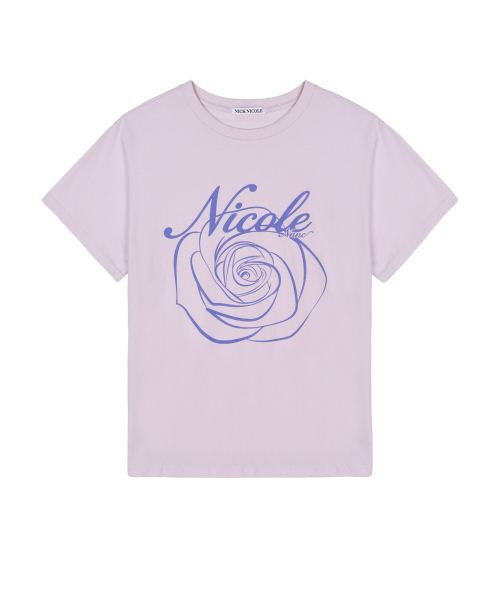 NICK&NICOLE(ニックアンドニコール)の「NICOLE ROSE SLEEVE TOP_PURPLE VIOLET(Tシャツ/カットソー・レディース・その他・MEDIUM/LARGE)」の4枚目の写真