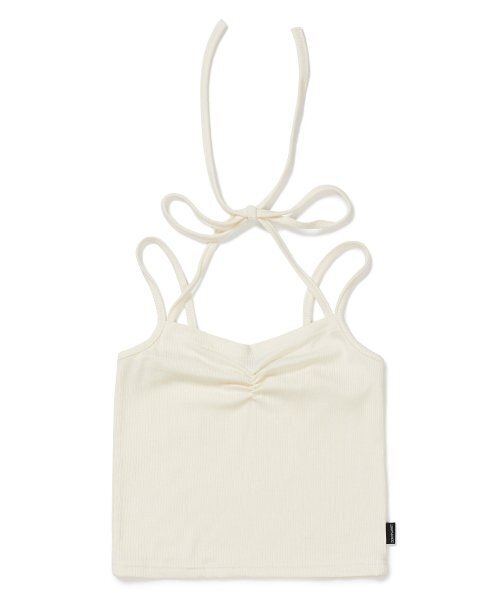 ZEROPLANET（ゼロプラネット）の「ソフトリボンスリーブレストップ [クリーム]（Tシャツ/カットソー・レディース・その他・MEDIUM/SMALL）」の2枚目の写真
