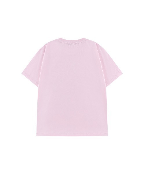 WOKE EDGE(ウォークエッジ)の「Tシャツ|Circle Logo Tee|WOKE EDGE(Tシャツ/カットソー・メンズ・ホワイト/ピンク・SMALL/MEDIUM/X-LARGE/LARGE)」の8枚目の写真
