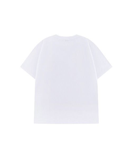 WOKE EDGE(ウォークエッジ)の「Tシャツ|Circle Logo Tee|WOKE EDGE(Tシャツ/カットソー・メンズ・ホワイト/ピンク・SMALL/MEDIUM/X-LARGE/LARGE)」の3枚目の写真