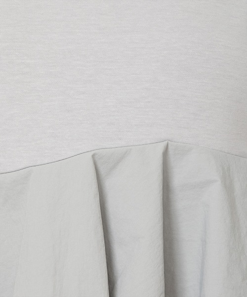 SWINGLE（スウィングル）の「【5/8(Fri)発売】異素材ペプラムトップス（Tシャツ/カットソー・レディース・イエロー/ブルー/オフホワイト/ブラック系その他7・FREE）」の17枚目の写真