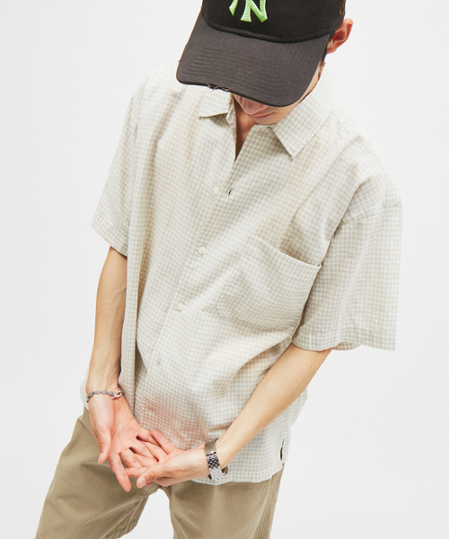 JOURNAL STANDARD(ジャーナルスタンダード)の「STILL AUTHENTIC / スティル オーセンティック チェック シャツ(シャツ/ブラウス・メンズ・グレー/ホワイト系その他/ブラウン/ベージュ・MEDIUM/LARGE)」の2枚目の写真