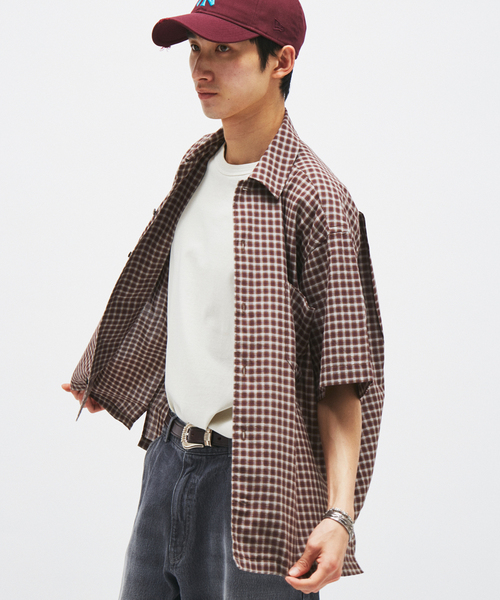 JOURNAL STANDARD(ジャーナルスタンダード)の「STILL AUTHENTIC / スティル オーセンティック チェック シャツ(シャツ/ブラウス・メンズ・グレー/ホワイト系その他/ブラウン/ベージュ・MEDIUM/LARGE)」の3枚目の写真