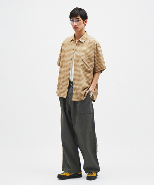 JOURNAL STANDARD(ジャーナルスタンダード)の「STILL AUTHENTIC / スティル オーセンティック チェック シャツ(シャツ/ブラウス・メンズ・グレー/ホワイト系その他/ブラウン/ベージュ・MEDIUM/LARGE)」の8枚目の写真