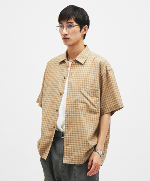 JOURNAL STANDARD(ジャーナルスタンダード)の「STILL AUTHENTIC / スティル オーセンティック チェック シャツ(シャツ/ブラウス・メンズ・グレー/ホワイト系その他/ブラウン/ベージュ・MEDIUM/LARGE)」の11枚目の写真