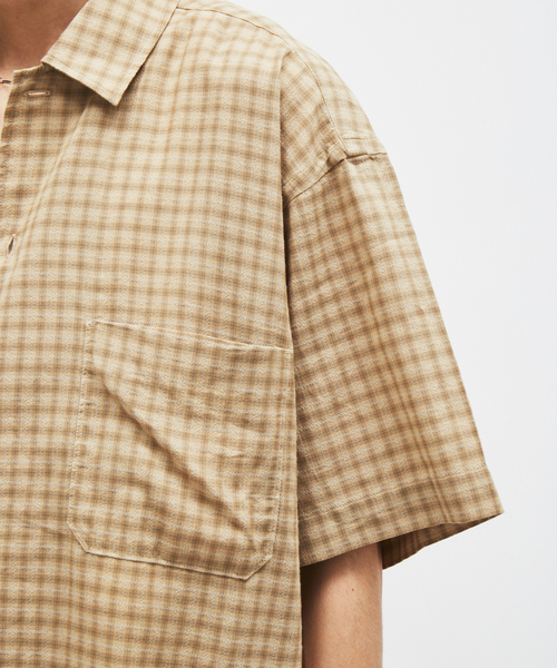 JOURNAL STANDARD(ジャーナルスタンダード)の「STILL AUTHENTIC / スティル オーセンティック チェック シャツ(シャツ/ブラウス・メンズ・グレー/ホワイト系その他/ブラウン/ベージュ・MEDIUM/LARGE)」の14枚目の写真