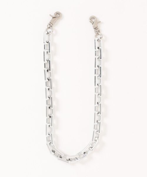 an meets zakka(アンミツザッカ)の「an meets zakka an meets zakka 【COMONONOSA(コモノノサ) 】OMOCHA CHAIN(オモチャチェーン) ウォレットチェーン -スクエア-(ウォレットチェーン・レディース・ゴールド/シルバー/ガンメタ・ONESIZE)」の1枚目の写真