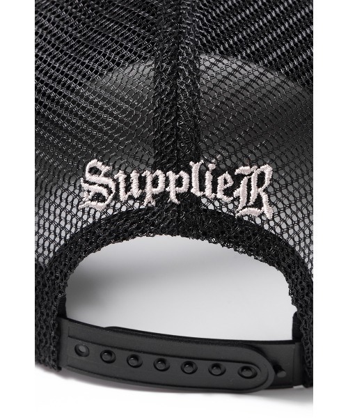 SUPPLIER(サプライヤー)の「キャップ|Multiple Cross Denim Cap|SUPPLIER(キャップ・メンズ・ブラック・FREE)」の3枚目の写真