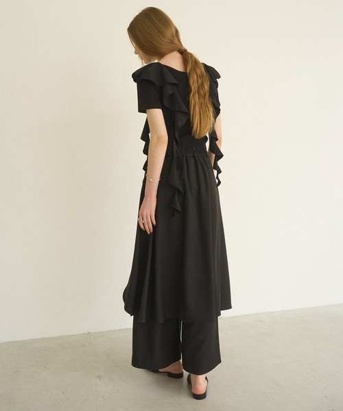 MIELI INVARIANT(ミエリインヴァリアント)の「Cape Ribbon Pintuck Pants(その他パンツ・レディース・ホワイト/モカ/ブラック・SMALL/MEDIUM)」の13枚目の写真