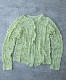 yuni | flower shirring lace cardigan(カーディガン/ボレロ)