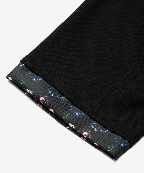 rehacer(レアセル)の「rehacer : Botanical Layered Wide CS / ボタニカルレイヤード ワイドカットソー(Tシャツ/カットソー・メンズ・ブラック/ホワイト・LARGE/X-LARGE/SMALL/MEDIUM)」の6枚目の写真