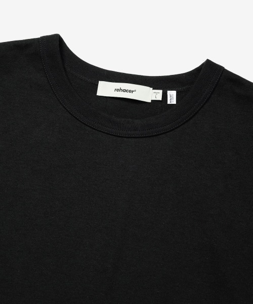 rehacer(レアセル)の「rehacer : Botanical Layered Wide CS / ボタニカルレイヤード ワイドカットソー(Tシャツ/カットソー・メンズ・ブラック/ホワイト・LARGE/X-LARGE/SMALL/MEDIUM)」の8枚目の写真