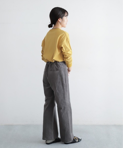 NOMBRE IMPAIR(ノンブルアンペール)の「【予約】ライオン刺繍プリント 長袖TEE(Tシャツ/カットソー・レディース・レッド/イエロー/ホワイト・FREE)」の16枚目の写真