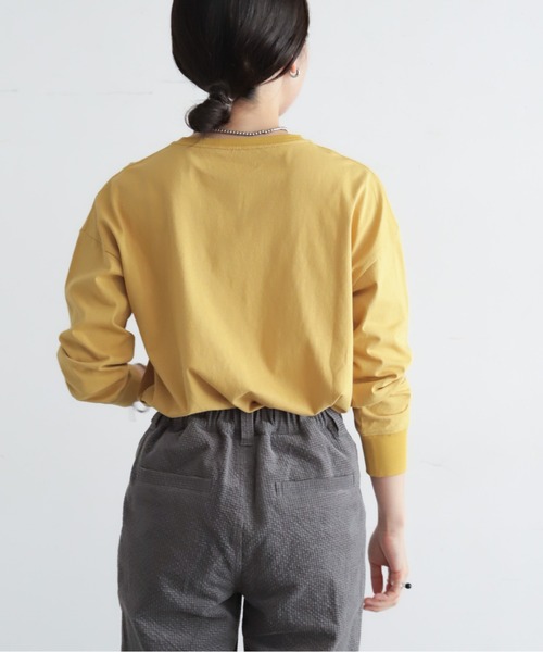 NOMBRE IMPAIR(ノンブルアンペール)の「【予約】ライオン刺繍プリント 長袖TEE(Tシャツ/カットソー・レディース・レッド/イエロー/ホワイト・FREE)」の18枚目の写真